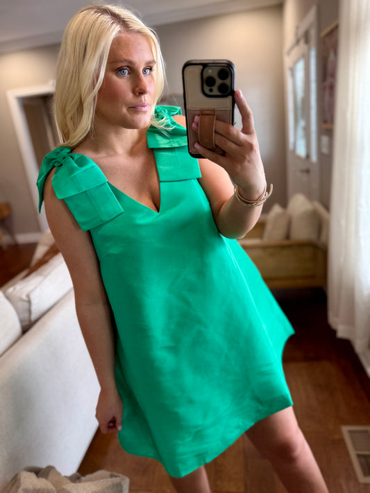 Bow Mini Dress